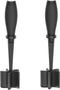 2 Pack Meat Chopper, Ground Beef Chopper, Heat Resistant Meat Chopper for Ground Beef, Hamburger Meat, Turkey and More, Nylon Hamburger Chopper and Non-Stick Meat Masher, Mix and Chop Kitchen Tool
