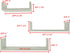 EWEI'S HomeWares Ewei ' S Homewares Whc 1004 Cd 3 Floating U Shelves-White, 17.9 x 8.5 x 4.6