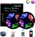 Hedynshine 33 Ft LED Strip Lights,Non-Waterproof 300pcs RGB Rope Lights, Sync to Music, 24 Key Remote Control and Compatible with Alexa/Google Home,WiFi LED Lights Strip