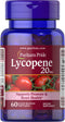 Lycopene 20 Mg, Promotes Prostate and Heart Health, 60 Count by Puritan's Pride