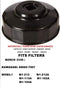 OIL FILTER WRENCH | Motorcycle / Powersports / car | Fit: Filters BOSCH 3330 Filter | Fits KAWASAKI 49065-7007 Filter | Fits: MOBIL 1 M1-212 , M1-212A , M1-113A , M1-102A , M1-104A Oil Filters