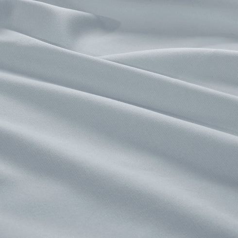Comfort Spaces Coolmax Moisture Wicking Sheet Set Super Soft, Fade Resistant, 16" Deep Pocket, All Around Elastic - Warm Weather Cooling Sheets for Night Sweats, California King, Grey 4 Piece