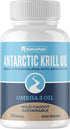 NativePath: Antarctic Krill Oil - Wild-Caught Krill Omega-3 Fatty Acids with EPA and DHA - 30-Day Supply - Supports Your Joint, Heart, Brain and Immunity - Pure Formula, No Fishy Taste