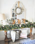 Artiflr 6 Feet Artificial Christmas Pine Garland, Winter Greenery Garland for Holiday Season Mantel Fireplace Table Runner Centerpiece Décor