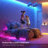 LED Lights for Bedroom 32.8ft, RGB LED Light Strips, 5050 LED Color Changing Tape Light with 44 Key Remote and 12V Power Supply, LED Lights for Room, TV Backlight, Kitchen, Bar