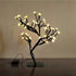 Bonsai Tree Light Artificial Tree Led Flower Cherry Blossom Light Adjustable Branches Battery Operated for Room Decoration and Gift (Warm White)
