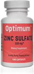 Zinc Sulfate 220 mg 100 Count Capsules | Dietary Supplement