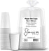 JerseyPac 16Oz Disposable Paper Hot Cups (100-Count) Hot Coffee, Tea, Cocoa Party Use - Thick, Heavy-Duty, Leak-Resistant Drinkware - Recyclable, Eco-Friendly - White (16 Oz.)