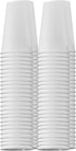 JerseyPac 16Oz Disposable Paper Hot Cups (100-Count) Hot Coffee, Tea, Cocoa Party Use - Thick, Heavy-Duty, Leak-Resistant Drinkware - Recyclable, Eco-Friendly - White (16 Oz.)