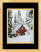 Golden State Art, 11x14 Distressed Gold Wood Frame with Black over Gold Double Mat - Displays 8x10 Photos - Real Glass, Sawtooth Hangers, Back Turn Buttons - Wall Mounting, Landscape, Portrait