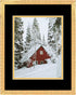Golden State Art, 11x14 Distressed Gold Wood Frame with Black over Gold Double Mat - Displays 8x10 Photos - Real Glass, Sawtooth Hangers, Back Turn Buttons - Wall Mounting, Landscape, Portrait