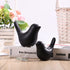 BESPORTBLE Ceramic Bird Figurines Modern Minimalist Animal Figurines Love Birds Decor Home Office Desktop Display Decor