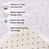 Ompaa Fluffy Area Rugs, Super Soft Shaggy Rug Fuzzy Long Fur Carpets for Bedroom Living Room Decor, 3 x 5 Feet White