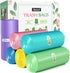 330 Counts Strong Trash Bags Garbage Bags by Teivio, Bathroom Trash Can Bin Liners, Small Plastic Bags for home office kitchen (Multicolor, 8 Gallon)
