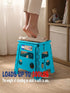 ACSTEP 13" Folding Step Stool- Holds up to 300Lb,The Lightweight Non-Slip Upgrade Collapsible Stepping Stool is Sturdy Enough to Support Adults and Safe Enough for Kids(Blue,1 Pack)