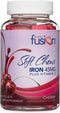 Bariatric Fusion Iron Soft Chew with Vitamin C | Cherry Flavored | Iron Supplement Chewy Vitamin for Bariatric Patients Including Gastric Bypass and Sleeve Gastrectomy | 60 Count | 2 Month Supply