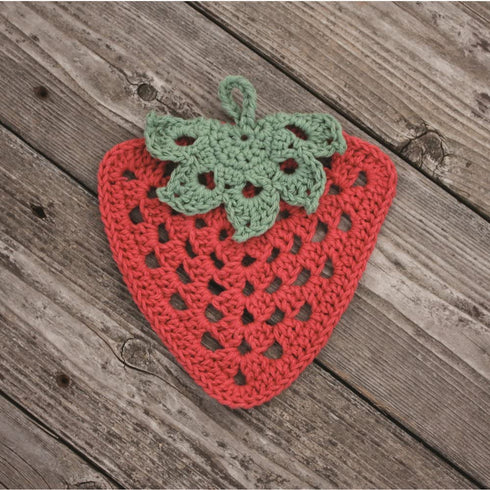 Lily Sugar'n Cream Cotton Cone Yarn, 14 oz, Red, 1 Cone