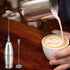 Milk Frother Handheld, Original Foam Maker for Lattes, Automatic Whisk Drink Mixer for Coffee, Mini Electric Foamer Cappuccino, Macchiato, Hot Chocolate, Tea, Frappe, Matcha, Protein Powder Beverage