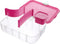 PackIt Flex Bento Food Storage Container, Ripe Raspberry