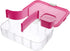 PackIt Flex Bento Food Storage Container, Ripe Raspberry