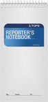 TOPS Reporter's Notebooks, 4" x 8", Wide Rule, 70 Sheets, 4 Pack (80304)