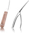 Shrimp Deveiner Tool and Peeler Seafood Tools Shrimp Cleaner Knife Premium Stainless Steel Prawn Peeling Machine Tweezers Peel Cleaning Device for Kitchen (2 Multipack)