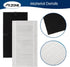 MXZONE True HEPA Filter Replacement Compatible for Febreze FRF102B and Honeywell Filter U, HHT270, HHT290 Series
