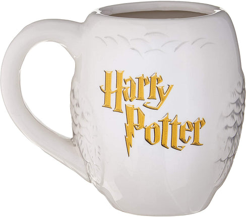 Silver Buffalo Harry Potter Hedwig 3D Sculpted Ceramic Mug, 20-ounces