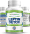 Power By Naturals Leptin Detox - Detox Cleanse Weight Loss and Belly Fat for Women & Men - Constipation Relief for Adults & Gut Cleanse (60) Acai Berry Cleanse Detox Pills