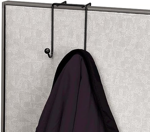 Fellowes FEL75510 Wire Partition Additions Double Coat Hook (75510)