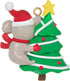 Hallmark Keepsake 1.2" Miniature Christmas Ornament 2021, Top-Koalaty, Mini