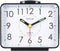 Tinload 4" Loud Crescendo Bell Alarm Clock Silent No Ticking,Snooze,Nightlight,Battery Operated,Easy Set(Black)