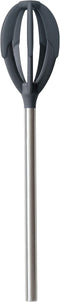 Tovolo Better Tool Silicone-Coated Quick-Mix Spatula Whisk Scraping Bowls Clean, Batter Hand Mixer & Cooking Utensil, BPA-Free & Dishwasher-Safe, 1 EA, Charcoal