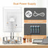 Light up Makeup Mirror with Light, Cosmetic Mirror with Storage