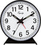 Equity by La Crosse 14075 Black Analog Wind-Up Alarm Clock