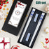 Ceramic Chopsticks reusable with Porcelain Holder and Delicate Box Reusable Chopsticks and Dishwasher Safe,Porcelain Chopsticks (2 Pairs Blue rose)