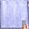 Brightown Hanging Window Curtain Lights 9.8 Feet Dimmable, Connectable with 300 Led, Remote, 8 Lighting Modes, Timer for Bedroom Wall Party Indoor Outdoor Decor, Pure White (Curtain is Not Included)