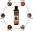 Scratch Remover for Dark Wood Furniture and Floor Cover Nicks and Scratches, Camouflage Minor Defects (8oz / 236 Ml)