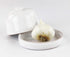 Eurita by Reston Lloyd Terra Cotta Garlic Roaster, White