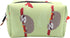 LParkin Sloth Gifts Capacity Pencil Case Bag 8.5" Long x 4.5" Wide x 4.5" Tall Green 1 Pack