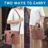 Forems Insulated Lunch Bag For Men/Women ,Reusable Large Adult/Kids Lunch Cooler Box Tote Shoulder Strap For Work Office Picnic Beach Travel Food (Pink)