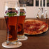 BARVIVO Funny Ceramic Coasters for Drinks Absorbent Set of 6 with Holder - Instantly Absorbing Condensation - Perfect Drink Coasters for Wooden Table Protection with Scratch Preventing Cork Bottom