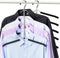 Hangers Space Saving Clothes Hanger 2 Pack Swing Arm Non Slip Padded Coat Hanger 5 Layers Heavy Duty Stainless Steel Sweater Shirt Hanger Closet Storage Organizer