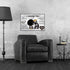 African American Wall Art Black King And Queen Wall Art Black Couple I Choose You Poster Black Couple Wall Decor for Home Decor 24x16inch Unframed