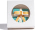 RomanticBaking 50 Pack Single Cookies Boxes 4 3/8" x 4 3/8" x 1 1/5" Bakery Boxes for Wedding Favors Party
