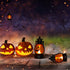 6 Pieces Halloween Pumpkin Lamp Lantern Halloween Pumpkin Lights Led Night Light with Battery for Ghost Party Home Outdoor Yard Decor