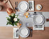 Gogobebe Christmas Table Runner 36 inches Long Snowman and Gift White Kitchen Table Runner for Dining Table Cotton Linen Table Runners for Party Home Decoration 13x36in