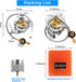 SisDruo Portable Backpacking Stoves 3900W Copper Core Camping Stove with Piezo Ignition Wind-Resistance Ultralight for Outdoor Travel Hiking Cooking (style 2)