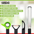 SEIDO Peelers Set Julienne Vegetable With Avocado Slicer, Lemon And Cheese Grater, and 2 Peeling Tools, Kitchen Accessories for Garnishes and Toppings, Stainless Steel
