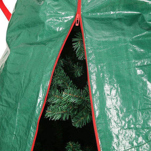 Upright Christmas Tree Storage Bag Tear Proof Material for Extra Durability Holds up to 7.5 Foot Assembled Trees